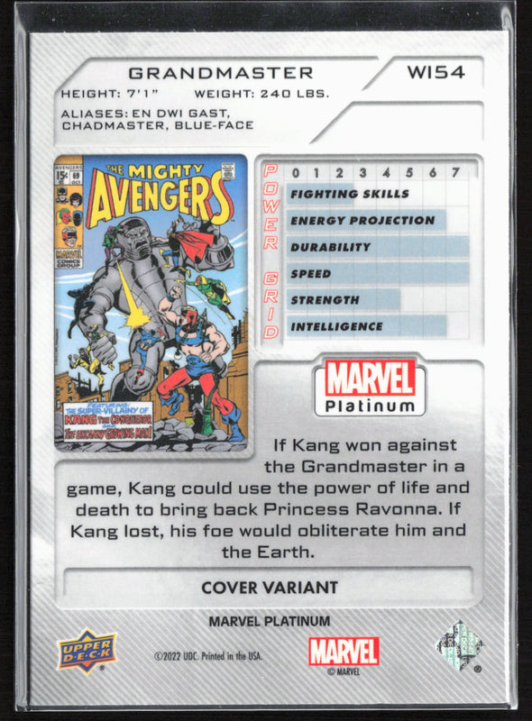 WI54 Grandmaster Cover Variant