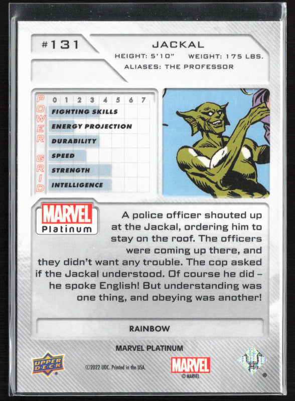 131 Jackal Rainbow- High Series