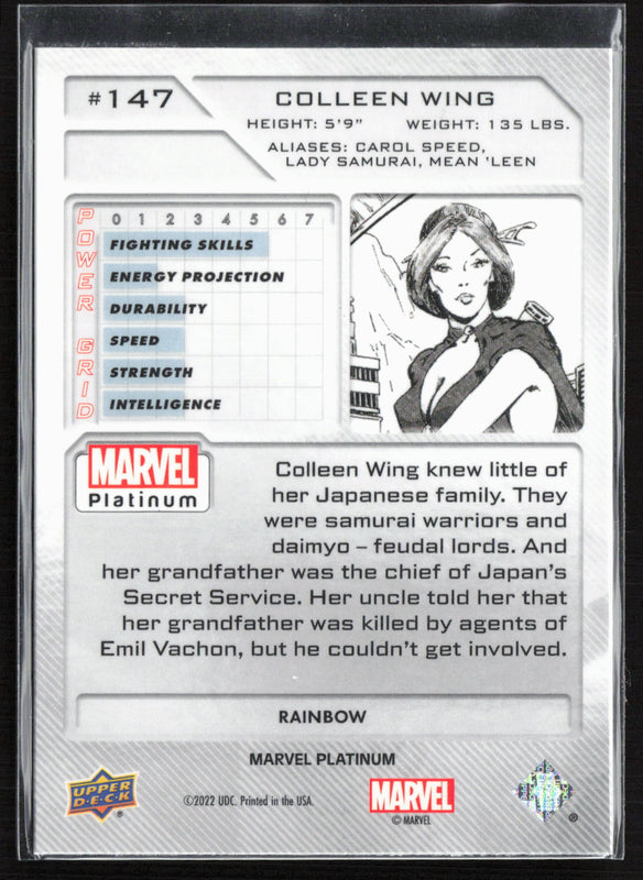 147 Colleen Wing Rainbow- High Series