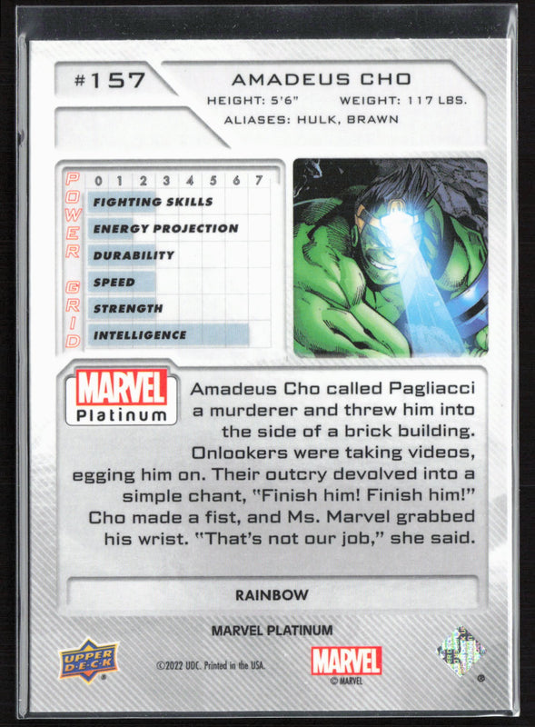 157 Amadeus Cho Rainbow- High Series