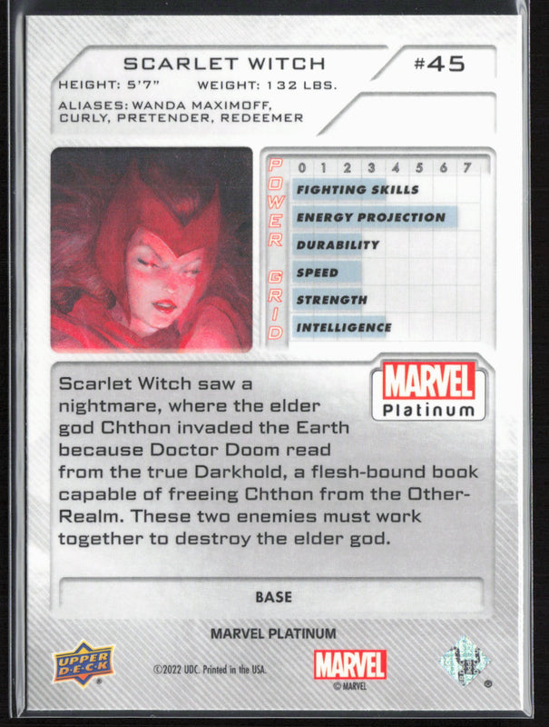 45 Scarlet Witch Base