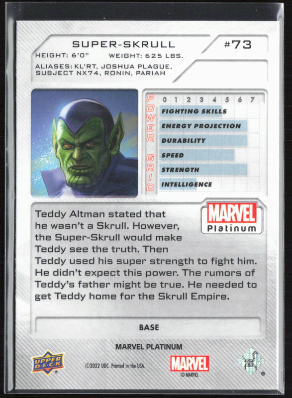 73 Super Skrull Base