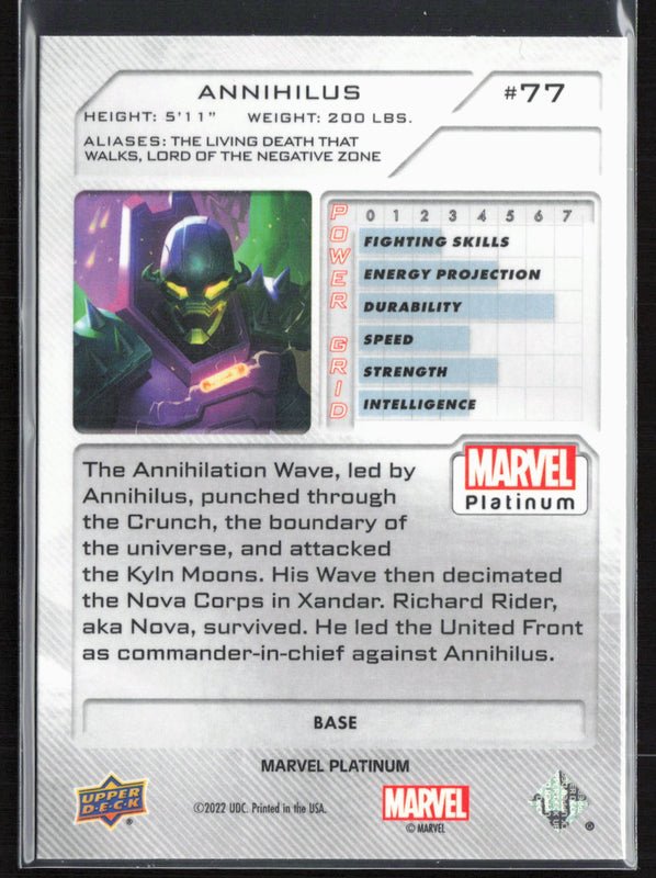 77 Annihilus Base