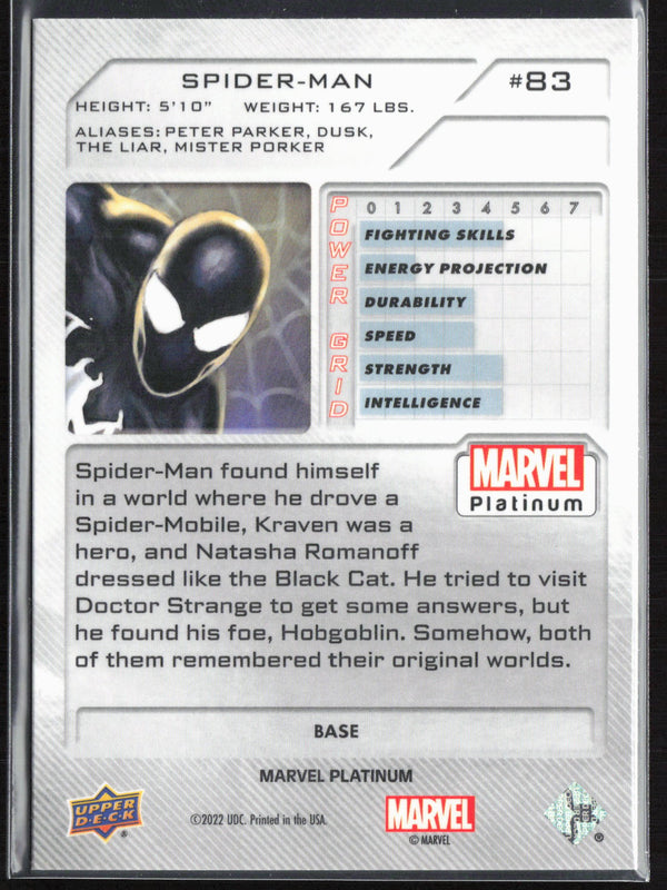 83 Spider-Man (Symbiote Suit) Base