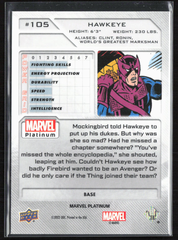 105 Hawkeye Base - High Series