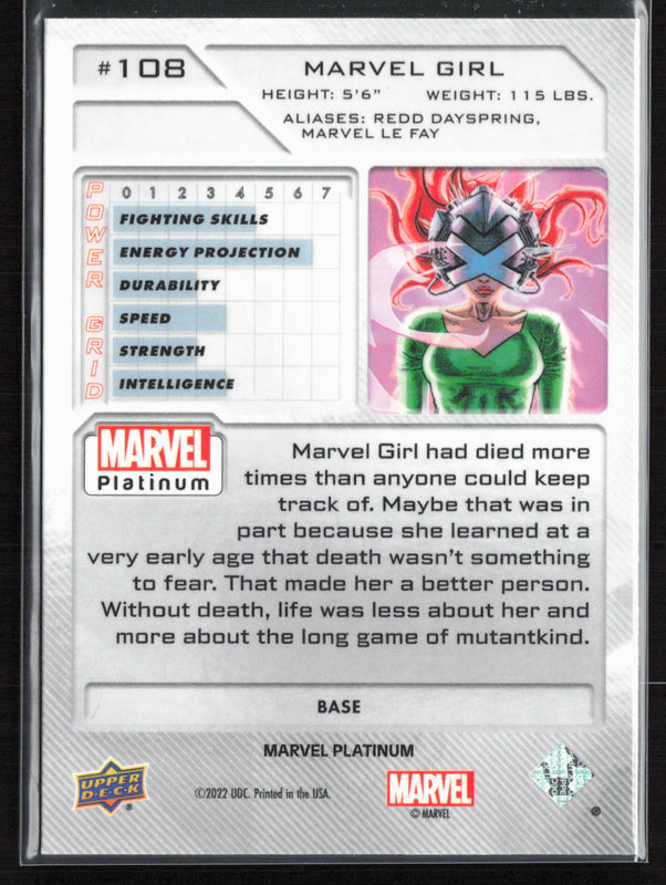 108 Marvel Girl Base - High Series