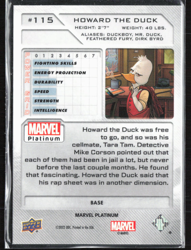 115 Howard the Duck Base - High Series