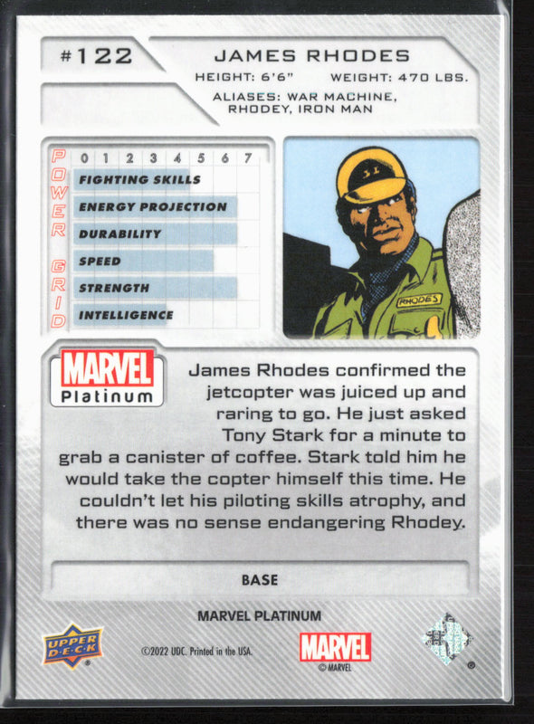 122 James Rhodes Base - High Series