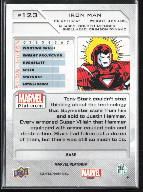 123 Iron Man Base - High Series