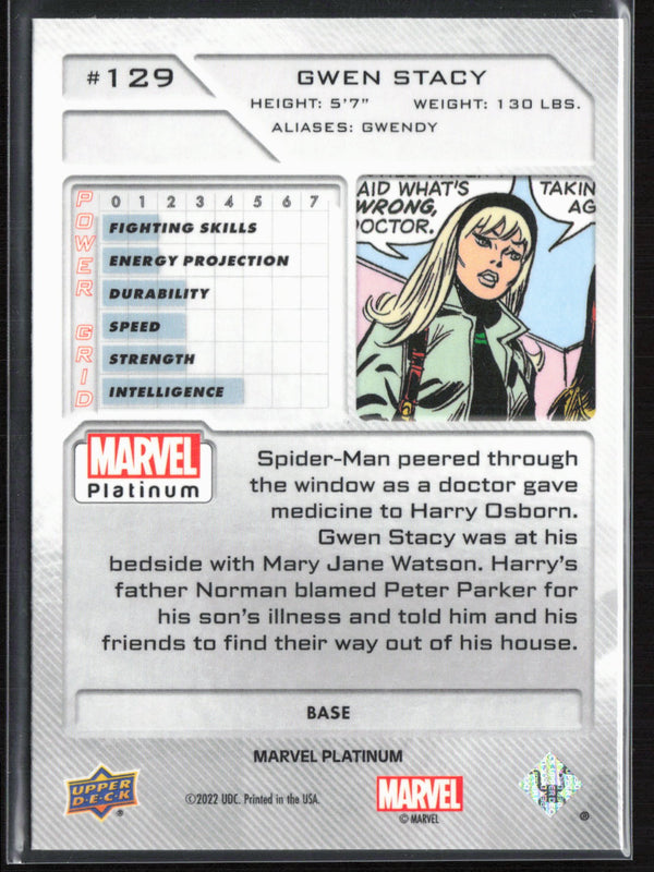 129 Gwen Stacy Base - High Series