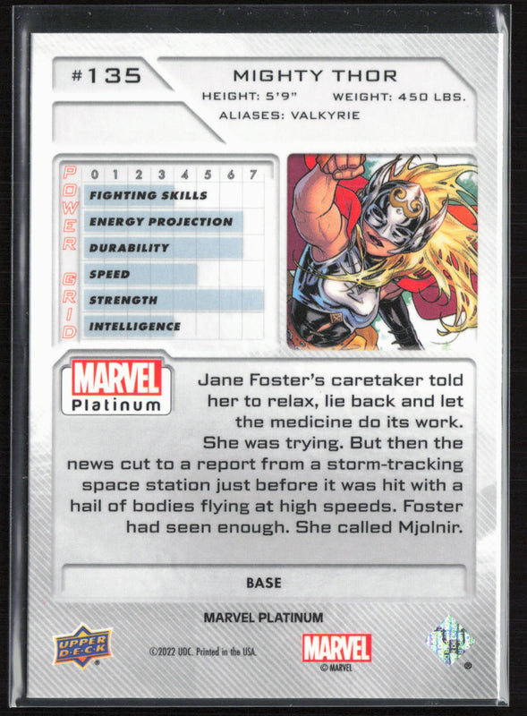 135 Mighty Thor (Jane Foster) Base - High Series