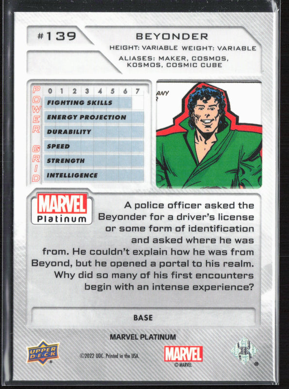 139 Beyonder Base - High Series