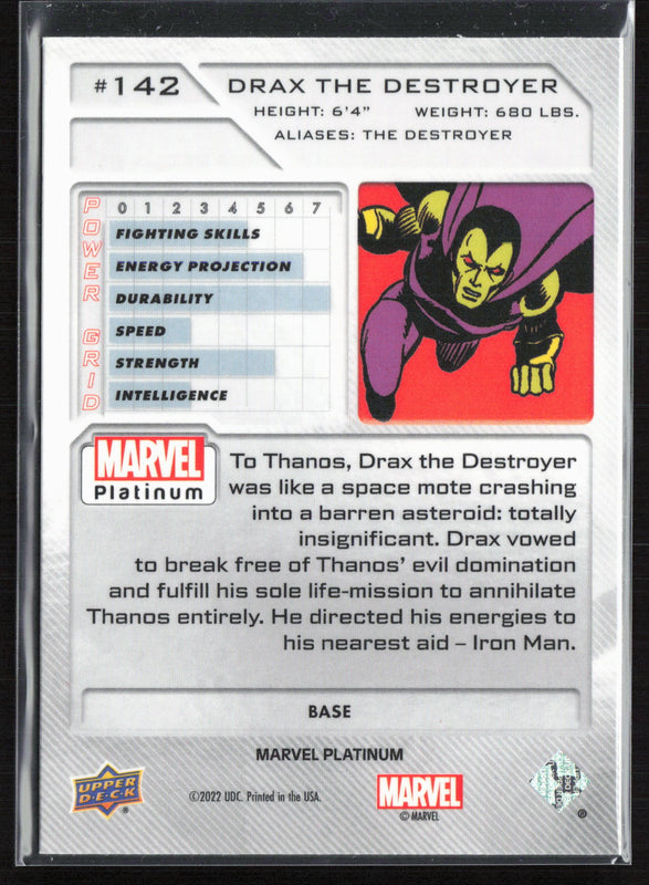 142 Drax The Destroyer Base - High Series