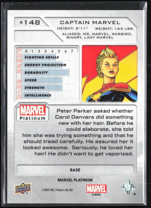148 Captain Marvel Base - High Series