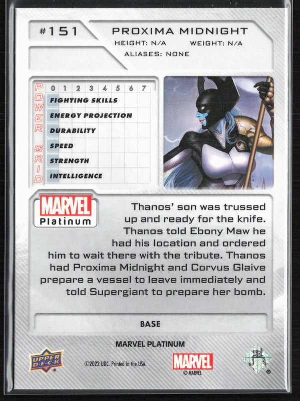 151 Proxima Midnight Base - High Series