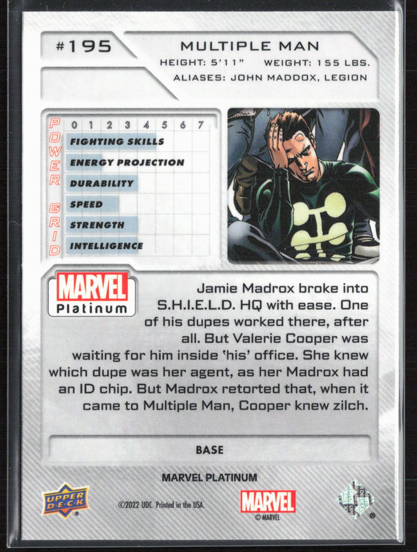 195 Multiple Man Base - High Series