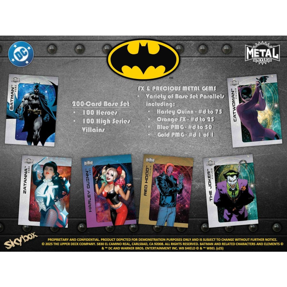 Batman Skybox Metal Universe Character Break