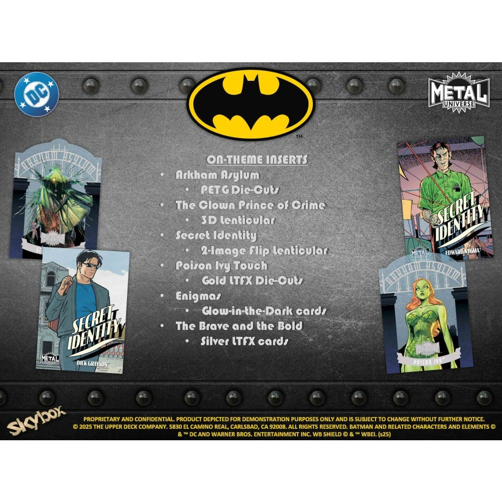 Batman Skybox Metal Universe Character Break