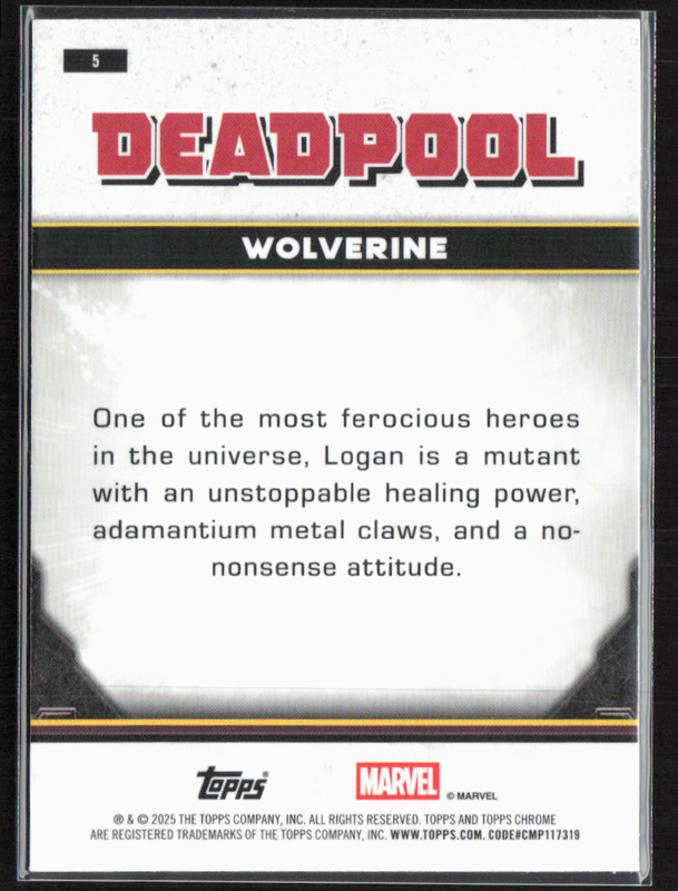 5 Wolverine - Base - Comic Accurate