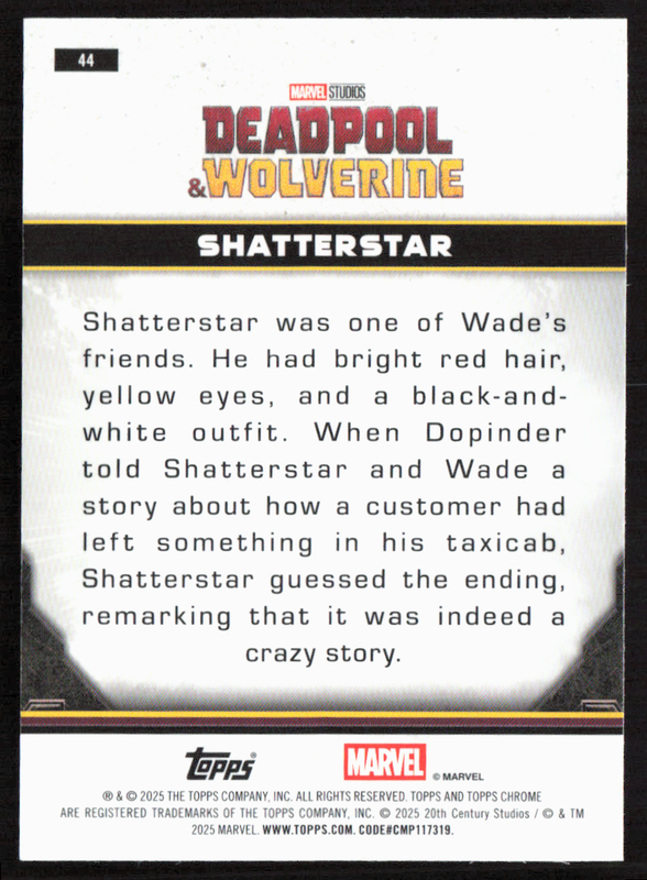44 Shatterstar - Base - Characters