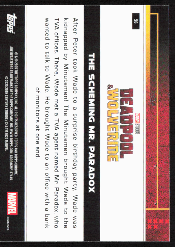 56 The Scheming Mr. Paradox - Base - Multiverse And More
