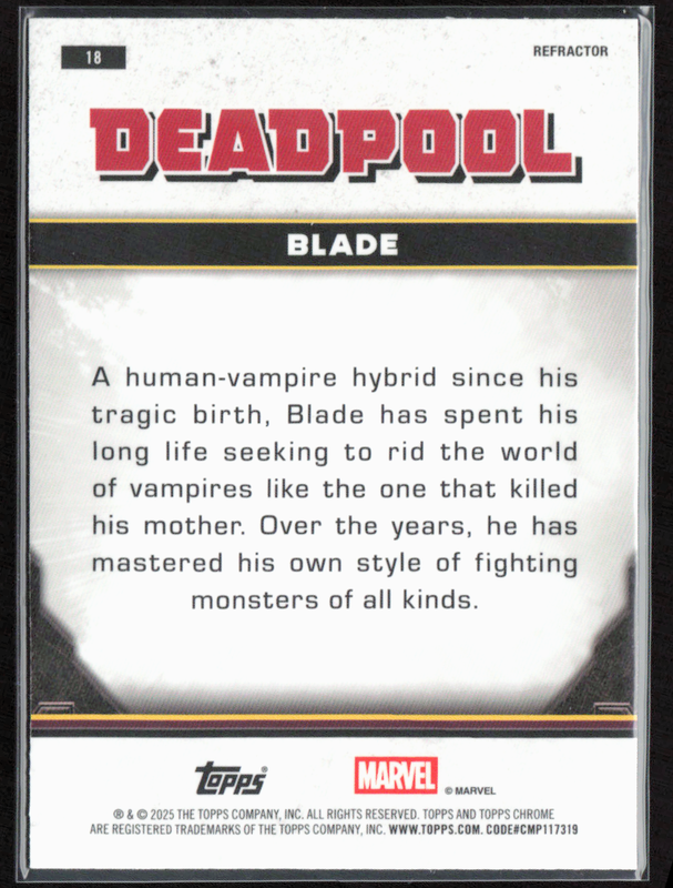 18 Blade - Base - Comic Accurate Refractor