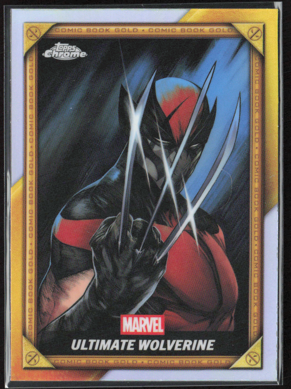 CB-11 Ultimate Wolverine - Comic Book Gold Refractor