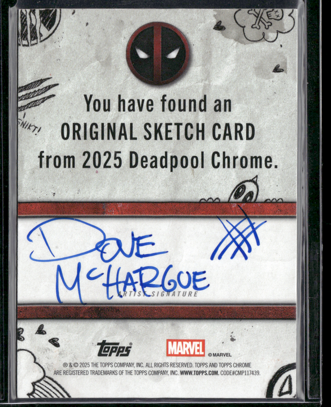 Dove McHargue - Wolverine - Deadpool Sketch Cards 1/1