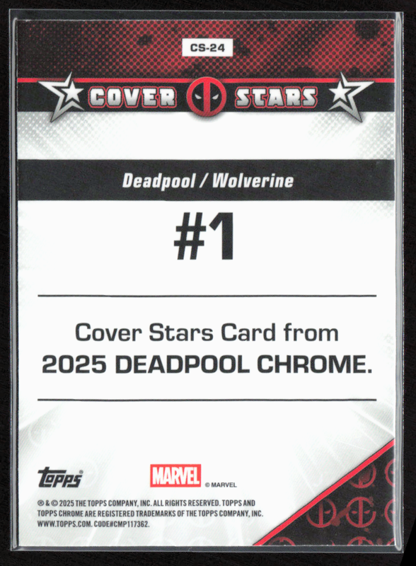 CS-24 Deadpool / Wolverine #1 - Cover Stars Refractor