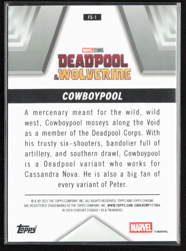 FS-1 Cowboypool - Future Stars Refractor
