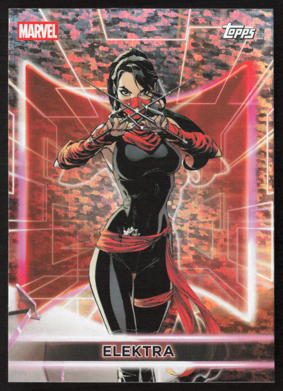 2026 Topps Neon Marvel - 63 Elektra Sparkle