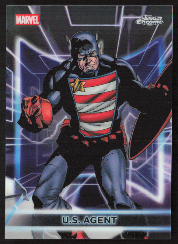 2026 Topps Neon Marvel - 144 U.S. Agent Chrome