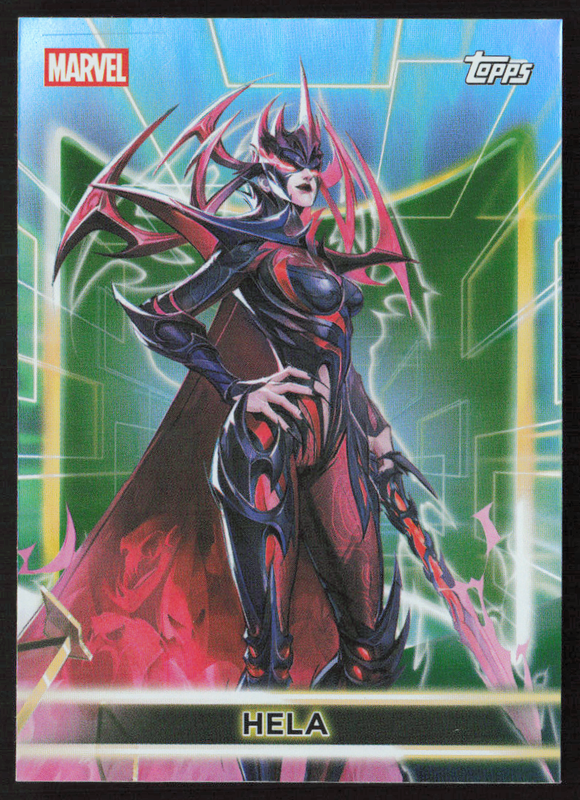 2026 Topps Neon Marvel - 86 Hela Marvel Rivals