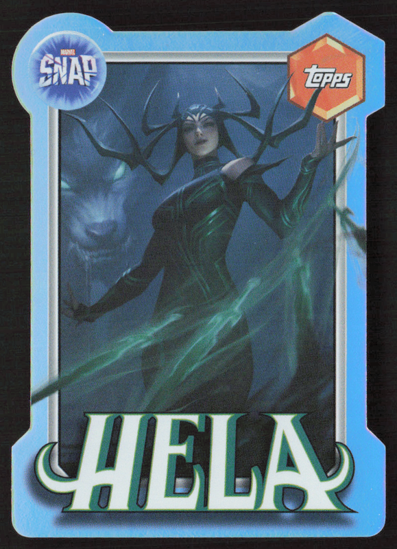 2026 Topps Neon Marvel - MS-12 Hela Marvel Snap
