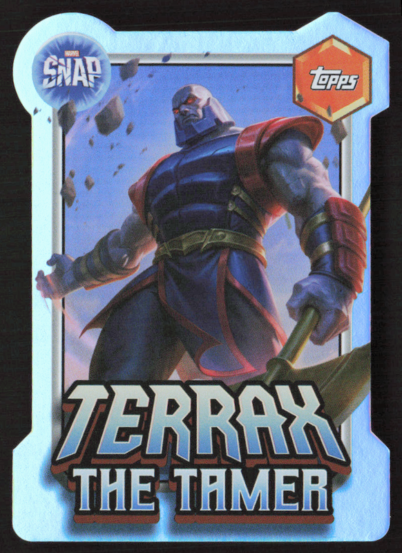 2026 Topps Neon Marvel - MS-20 Terrax The Tamer Marvel Snap