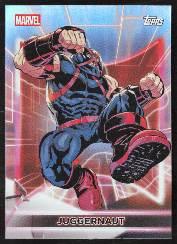 2026 Topps Neon Marvel - 55 Juggernaut Rainbow