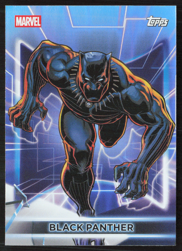 2026 Topps Neon Marvel - 67 Black Panther Rainbow