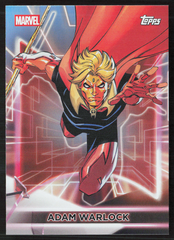 2026 Topps Neon Marvel - 69 Adam Warlock Rainbow