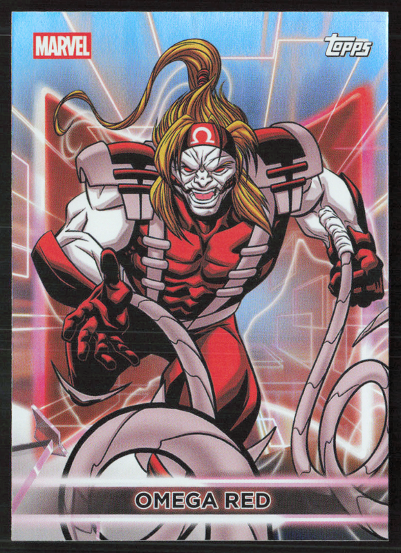2026 Topps Neon Marvel - 92 Omega Red Rainbow
