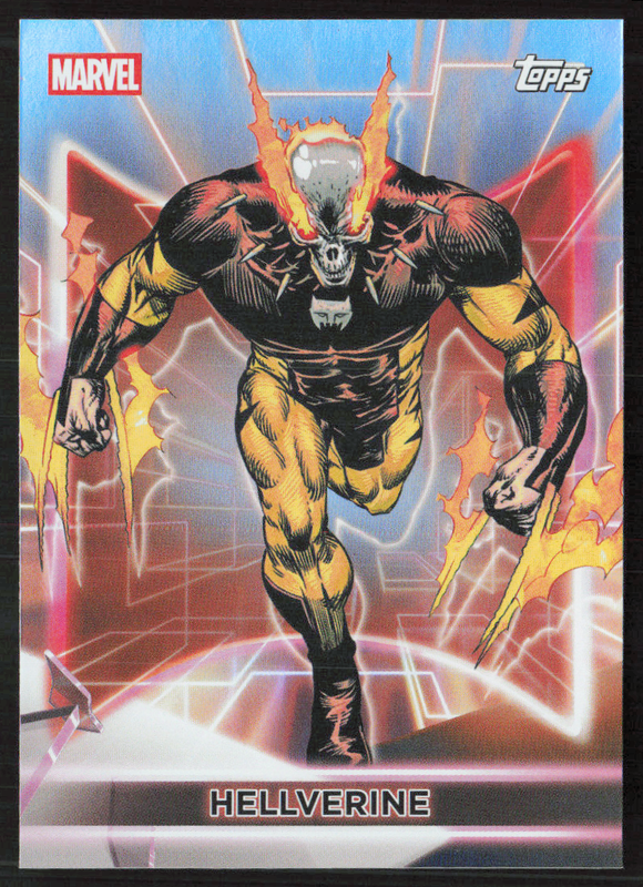 2026 Topps Neon Marvel - 109 Hellverine Rainbow