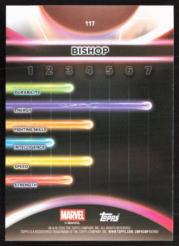 2026 Topps Neon Marvel - 117 Bishop Rainbow