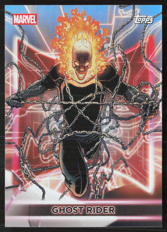 2026 Topps Neon Marvel - 124 Ghost Rider Rainbow