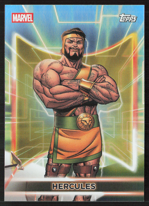 2026 Topps Neon Marvel - 138 Hercules Rainbow
