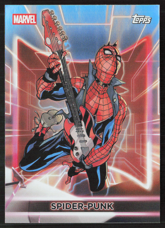 2026 Topps Neon Marvel - 151 Spider-Punk Rainbow