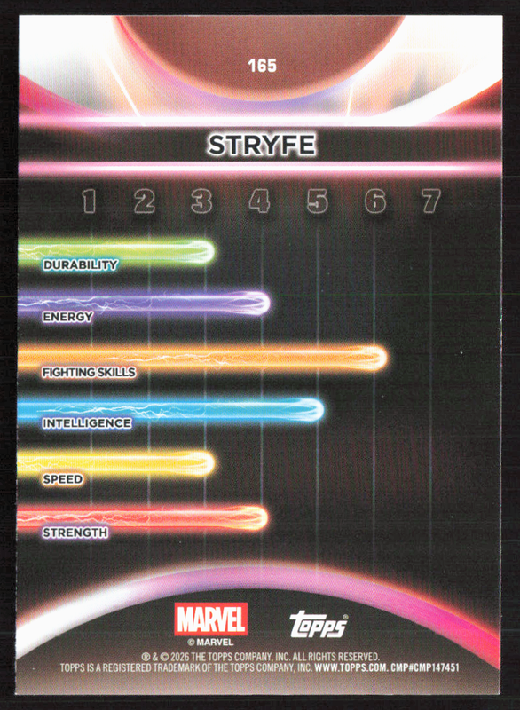2026 Topps Neon Marvel - 165 Stryfe Rainbow