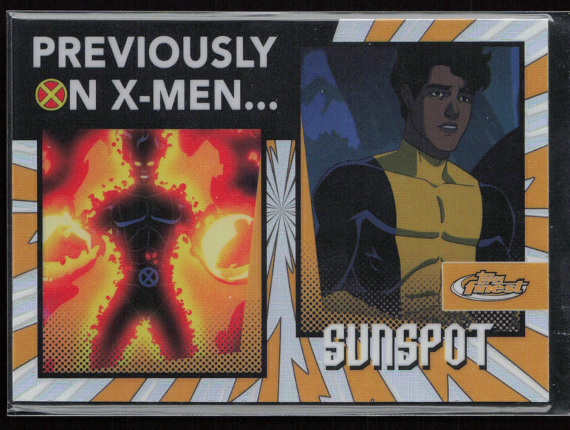 PO-9 Sunspot Previously On