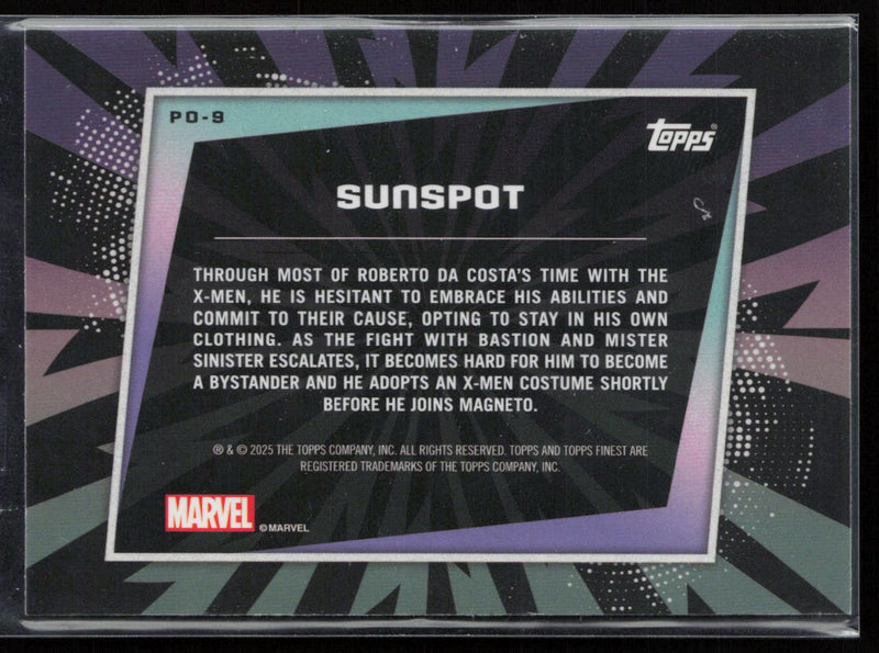 PO-9 Sunspot Previously On