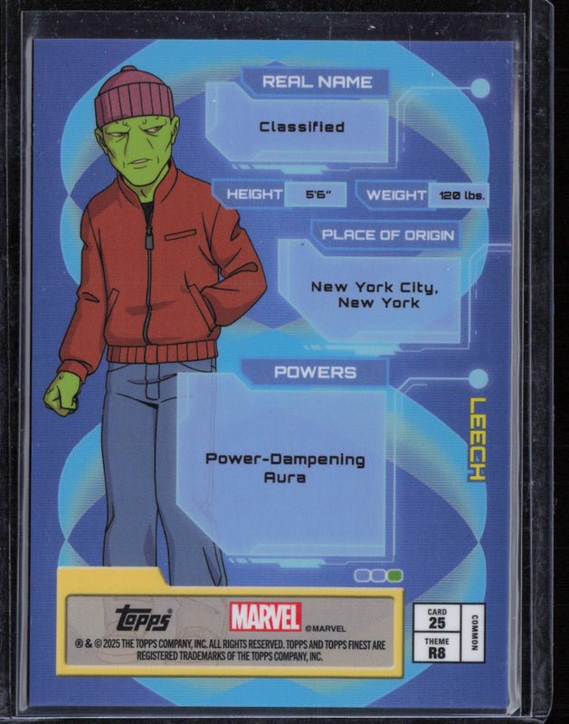 25 Leech Base Bronze - Laser 196/199