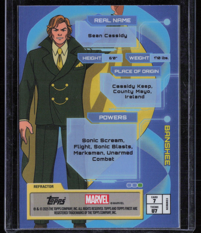 7 Banshee Base Bronze Refractor