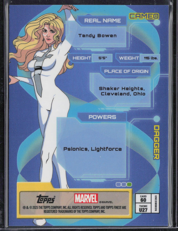 60 Dagger Base Silver - Laser 141/199